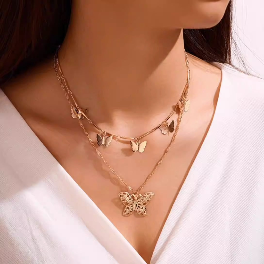 New vintage soft clay starfish shell necklace minimalist sun coconut tree alloy jewelry