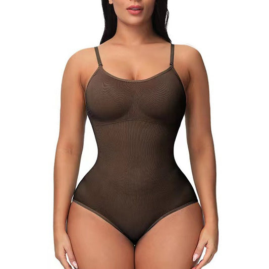 Body shaping one piece underwear plus size sexy underwear dress tube top tummy control body suspender bra