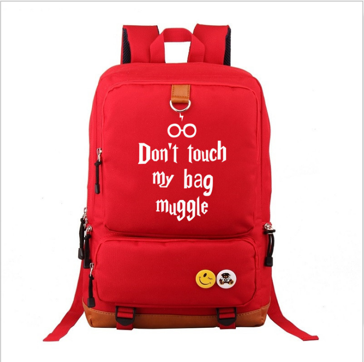 Harry Potter backpack men's and women's Backpack Travel bag computer bag student bag